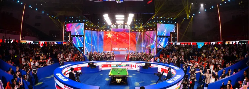 Blue Gem Arena prepared for the Duya Legends Golden Nine Open in Qianwei