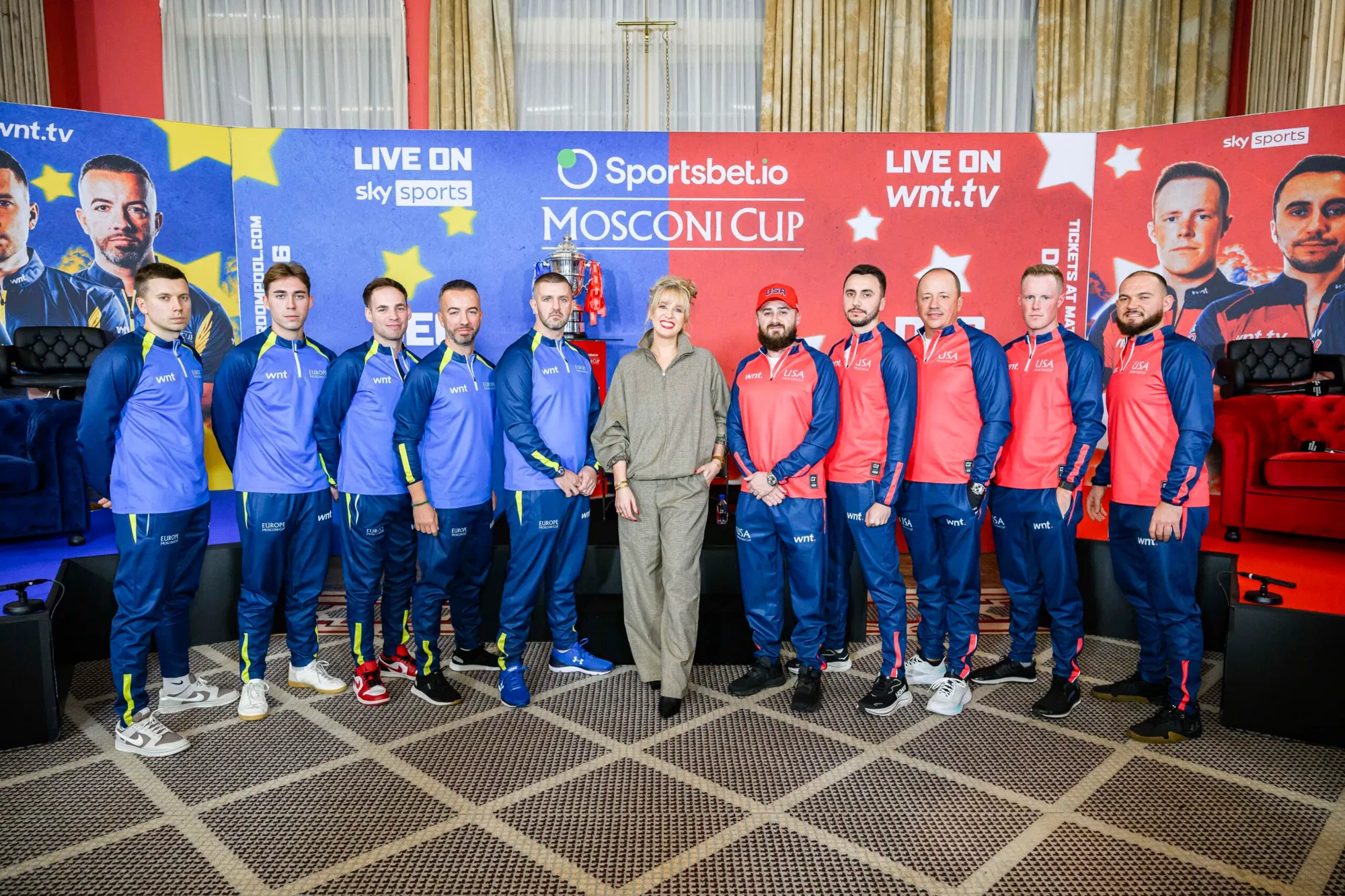 Mosconi Cup action: Team Europe v Team USA
